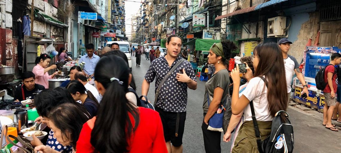 Yangon, Evening Street Food Walking Tour